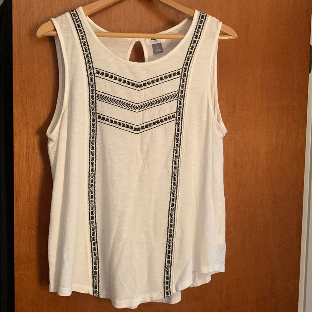 Slub knit tank